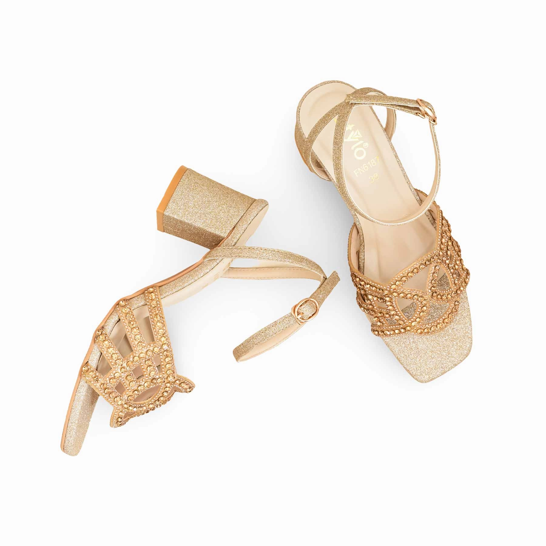 Golden Fancy Women Sandal FN6187 Sandals Carnival