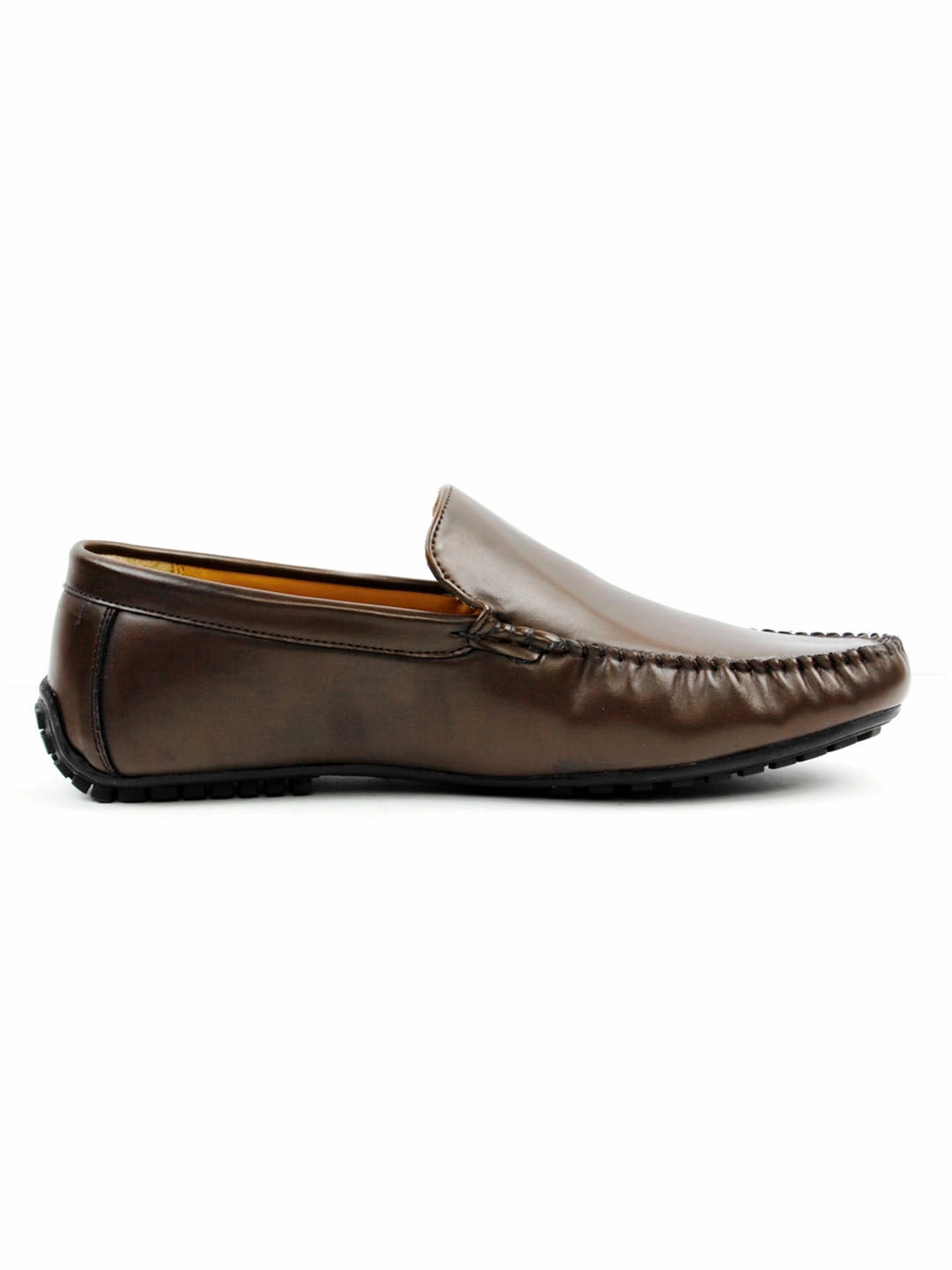 Platform Heeled Loafers Suave Brown Loafers