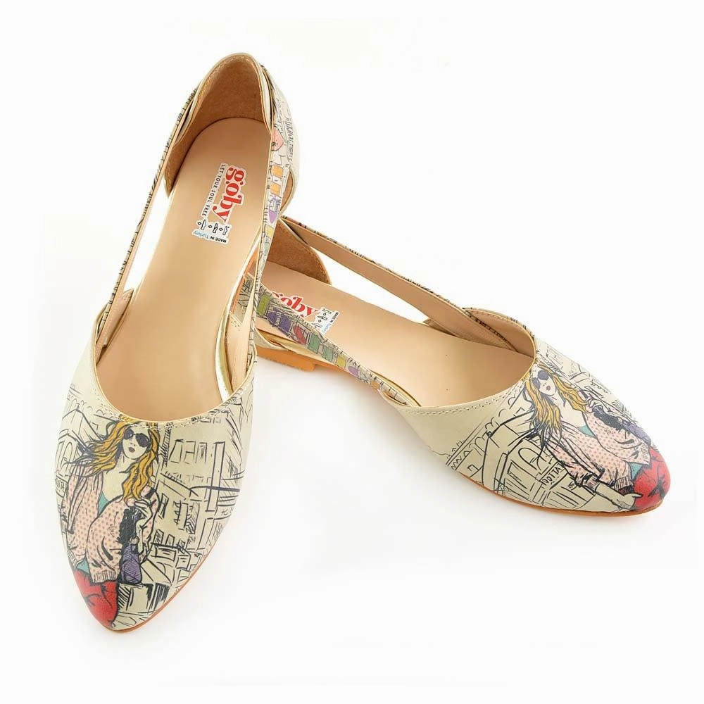 Flat Soled Shoes Fashion Girl Ballerinas Shoes OMR7004