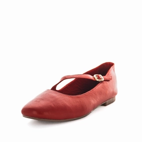 Flat Open Shoes Zola Hivanna Women's Flats - Red